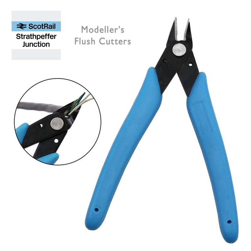 Precision Wire Cutters For Model Railways - Perfect For DCC, Speakers, LED Lights & Wiring